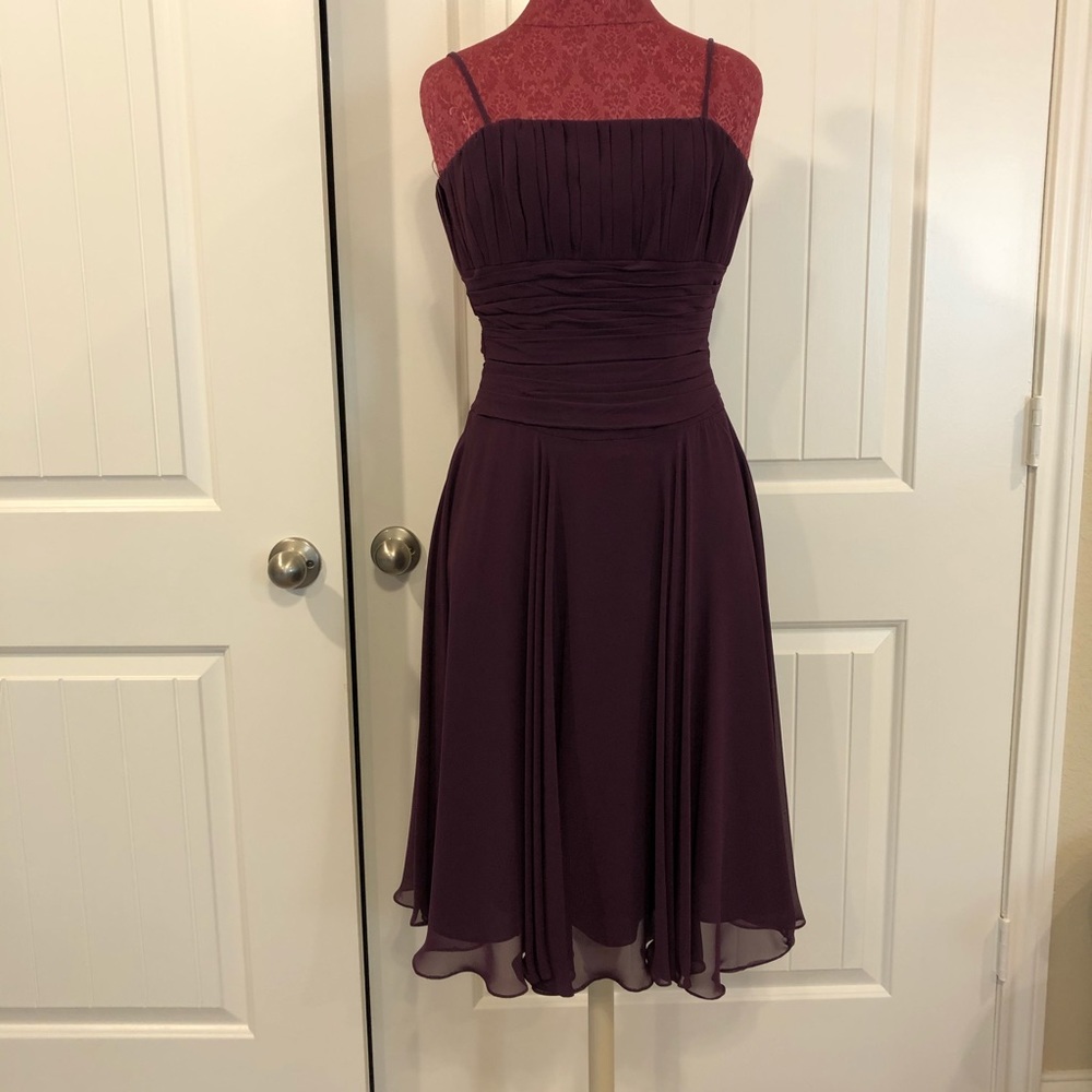 Purple Bridesmaids Dress